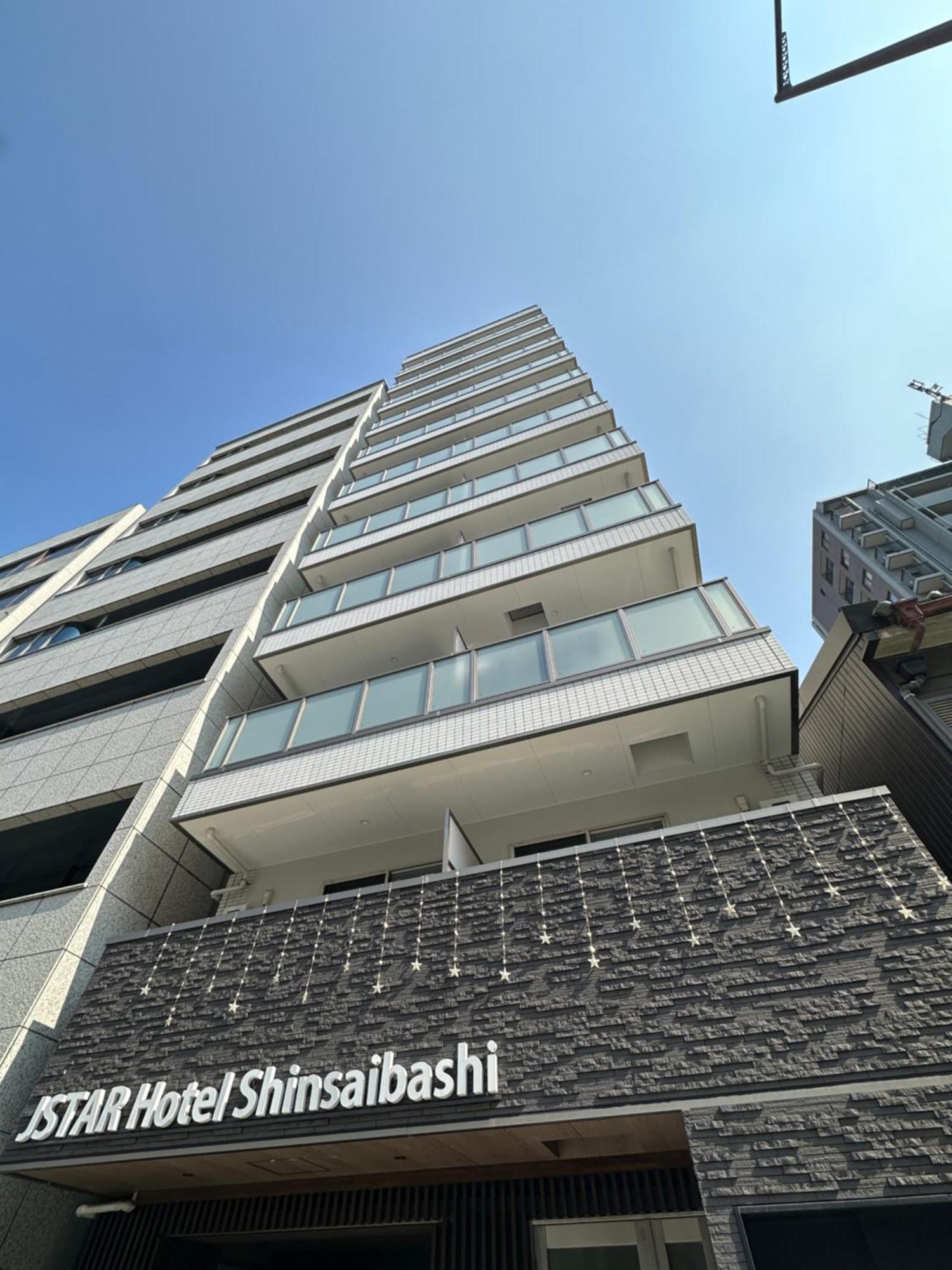 Jstar Hotel Shinsaibashi Ōsaka Exterior foto